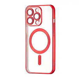 Чохол Ductil Metallic Edge with MagSafe (Protected Camera & Lens) iPhone 14 Pro Red