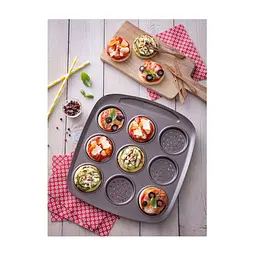 Форма для випікання Pyrex Asimetria мини-pizza 9 ячеек (AS09BZ0) - мініатюра 4