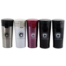Термокружка "JO" /IMG162352/ "Coffee" 380ml, мікс (1/50)