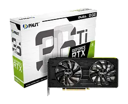 Відеокарта GeForce RTX 3060 Ti 8GB Palit Dual (NE6306T019P2-190AD) Б/В