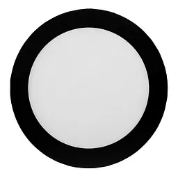 Панель LED накладна Lumano BLACK LU-SF-RD-6C 4000K 6W коло (d 110) алюміній (1 рік гарантії)