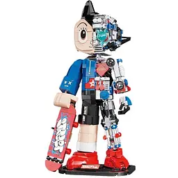 Конструктор Pantasy Astro Boy: Хлопчик зі скейтбордом (86207)