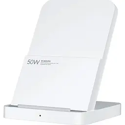 Бездротовий зарядний пристрій Xiaomi 50W Wireless Charging Stand Pro White [BHR7560GL] [144537]