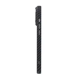 Чохол до мобільного телефона Armorstandart LikeCarbon2 MagCase Apple iPhone 17 Pro Carbon Black (ARM86258) - мініатюра 6