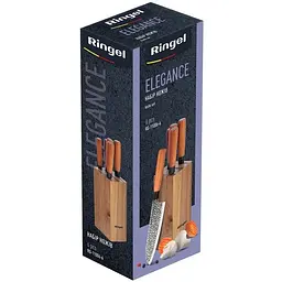 Набір ножів Ringel Elegance, у колоді, 5 шт. (RG-11006-6) - мініатюра 9
