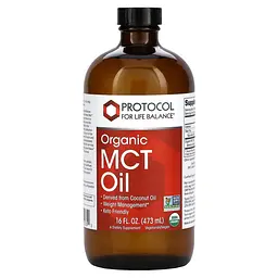 Олія MCT Protocol for Life Balance Organic MCT Oil 473 мл
