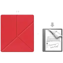 Обкладинка Ultra Slim Origami BeCover для Amazon Kindle Scribe 10.2" Red (712581) - мініатюра 4