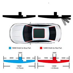 Ущільнювач універсальний для лобового скла T Type 19 мм 2 метри (JXRB-01) - мініатюра 2