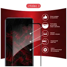 Скло захисне Intaleo Full Glue Infinix Note 12 Black (1283126546587) - мініатюра 3