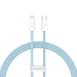 Кабель Baseus Type-C to Lightning Dynamic Series 1 м 20W (CALD000003) голубой