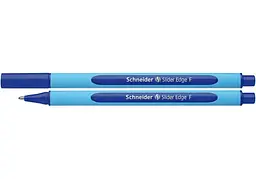 Ручка масляна "SCHNEIDER" /S152003/ SLIDER EDGE (товщина F-тонка) 0,5 мм, синя (10/100)