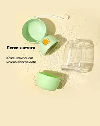 Пляшка-поїлка для собак і кішок Pets Feeder, 2 відділення 400 мл + 185 мл Semi 25,5x9x8 см fit0014744 - мініатюра 2