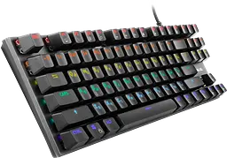 Клавіатура REAL-EL M 05 RGB Grey (EL123100044) - мініатюра 2
