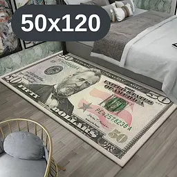 Стильний та зносостійкий килим для дому "50 доларів" 50х120 KT8000308