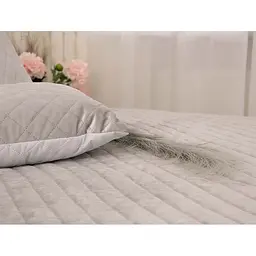 Подушка Руно 40х40 декоративна Velour "Grey ромб" 311.55_Grey ромб - мініатюра 5