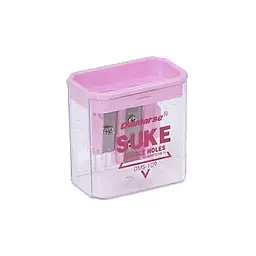 Точило подвійне DAIMARSE DMS-109(Pink) рожевий, 4,8х5х3 см