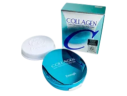 Компактна пудра для обличчя Enough Collagen Hydro Moisture Two Way Cake SPF25 PA++ відтінок 23, 26 г - мініатюра 4