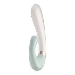 Вібратор-кролик Satisfyer Heat Wave 20 см м'ятний - мініатюра 3