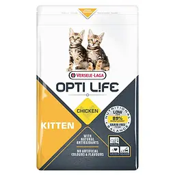 Сухий суперпреміум корм Opti Life Kitten Опті Лайф беззерновий для кошенят, Курка 2.5 кг (413098)