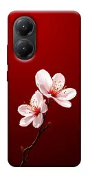 Чохол Demsky Sakura red для Xiaomi Poco X7 Pro