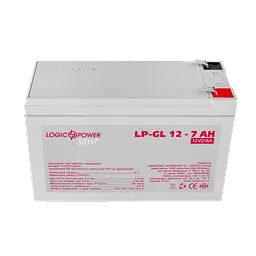 Акумулятор гелевий LP-GL 12 V - 7 Ah Silver - мініатюра 2