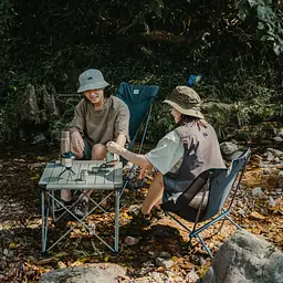 Стілець складаний ультралегкий Naturehike Stellaluna L04 CNK2450JJ015 сірий - мініатюра 8