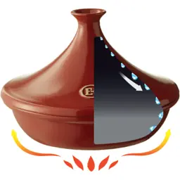 Таджин Emile Henry Flame 32 см Grand Cru (345632) - мініатюра 5