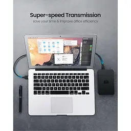 Дата кабель USB 2.0 AM to Mini 5P 0.5m black Ugreen (10354) - мініатюра 7
