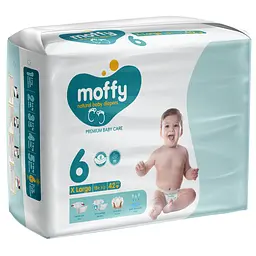 Підгузки дитячі Moffy Jumbo 6 (15+ кг) 42 шт.