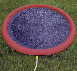 Басейн для собак Nobby Splash Pool L з фонтанчиками червоний Ø 150 см 62243