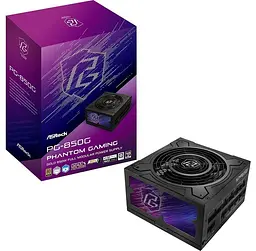 Блок живлення ASRock Phantom Gaming 850W (PG-850G) - мініатюра 6