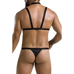 Чоловічий еротичний набір Passion 039 Set Andrew black L/XL - мініатюра 2