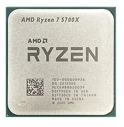 Процесор AMD Ryzen 7 5700X (100-100000926NPK) (Socket AM4, 16T, 4.6 ГГц, MPK)