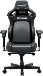 Ігрове крісло Anda Seat Kaiser 4 V2 Elegant Black PVC Size XL (AD12YDDC-XLL-20-B-PV/C-03) - мініатюра 2