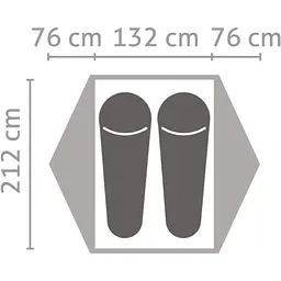 Намет Salewa Latitude II жовтий - мініатюра 3
