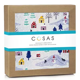 Муслінові пелюшки 75x75 SNOWMAN COSAS (4822052434505) - мініатюра 2