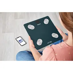 Ваги підлогові Tefal Goodvibes Life Bluetooth 180 кг AAAx3 в комплекті скло чорні - мініатюра 14