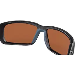 Окуляри Costa Del Mar Fantail Matte Black Green Mirror 580G - мініатюра 7