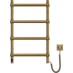 Електрична рушникосушка Navin Retro 500x800 Sensor права, бронза 12-228153-3680, Бронза, Праве, Електронний - мініатюра 2