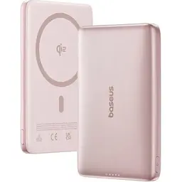 Зовнішній акумулятор Baseus PicoGo Ultra Slim Qi2 10000mAh 27W Pink (E0027202) [153917] - мініатюра 2