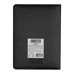 Щоденник недатований Buromax Prime A5 штучна шкіра/поролон 336 сторінок чорний (BM.20380-01) - мініатюра 2