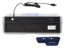 Клавіатура KBG-RGB-01-UA, Silver/Dark Blue Maxxter teh0020611 - мініатюра 6