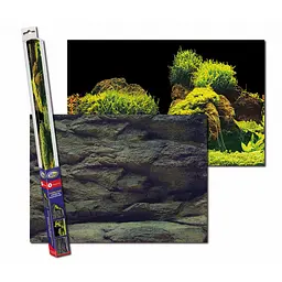 Акваріумний задній фон Aqua Nova Скали/Рослини 150x60 см (ROCK/PLANTS XL) - мініатюра 1