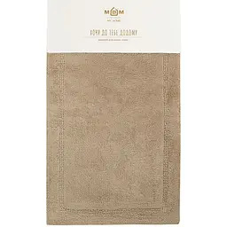 Килимок для ванної кімнати МВМ My Home Лиман 80х50 см холодний бежевий (BM-02 S COOL BEIGE)