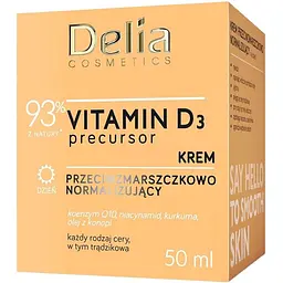 Крем денний Delia Cosmetics Vitamin D3 проти зморшок 50 мл - мініатюра 2