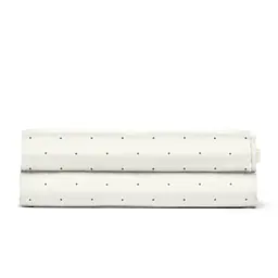 Дитяче простирадло Cosas Mini Dots CS8 110х160 біле (DotsGreyMilk_110x160)