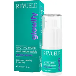 Сироватка з ніацинамідом та азелаїдом Spot No More Glowify Revuele 30 мл
