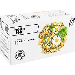 Чай трав'яний Hello Tea Альпійський луг 40 г (20 шт. х 2 г) (930231)