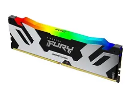 Модуль пам'яті Kingston FURY 16 GB DDR5 7600 MHz Renegade RGB Black/Silver (KF576C38RSA-16) - мініатюра 2