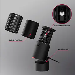 Мікрофон HyperX SoloCast 2 Omni USB-A Black (AR0A0AA) - мініатюра 8
